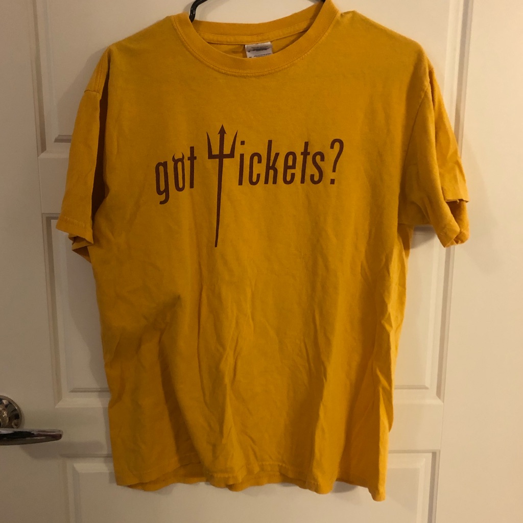 Mens Asu Got Tickets Shirt